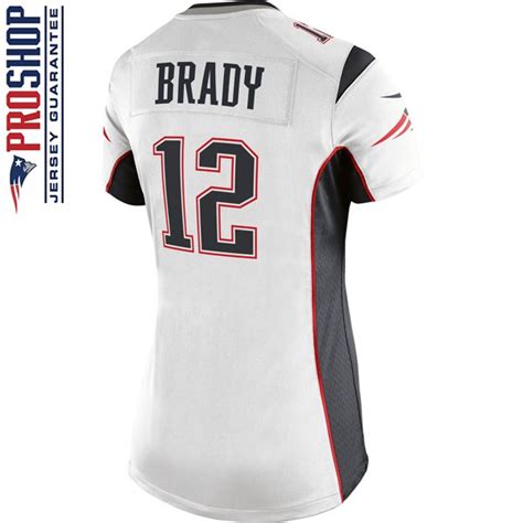 Official New England Patriots ProShop - Ladies Nike Tom Brady Game Jersey-White