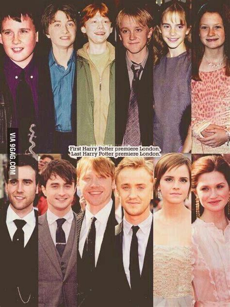 Harry Potter cast then and now - 9GAG