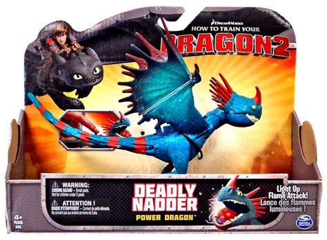 How to Train Your Dragon 2 Power Dragons Deadly Nadder Action Figure ...