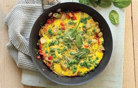 Green Spanish omelette - Healthy Food Guide