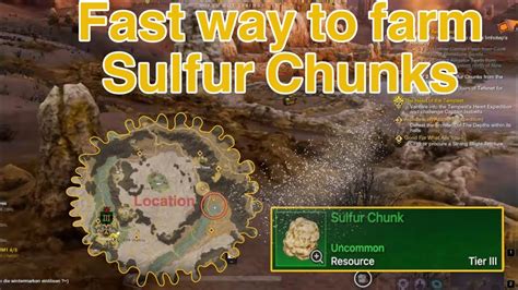 New World - Fast way to farm Sulfur Chunks - YouTube