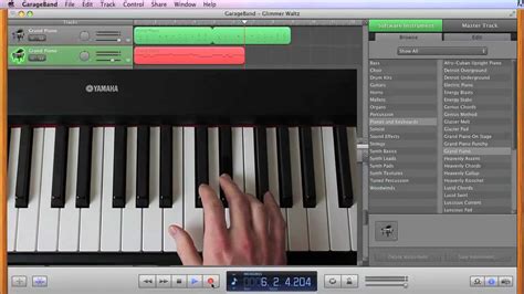 Compose Your Own Piano Score in Garageband - YouTube