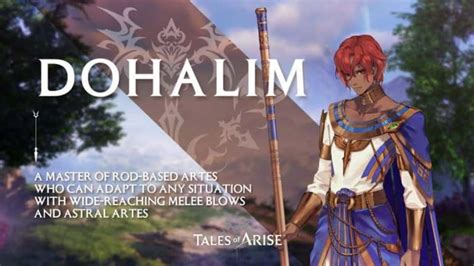 Tales of Arise Dohalim Character Introduction Released - GamersHeroes