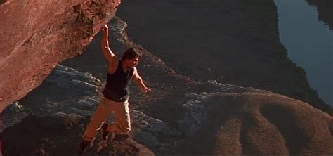 Tom Cruise Mission Impossible 2 Rock Climbing