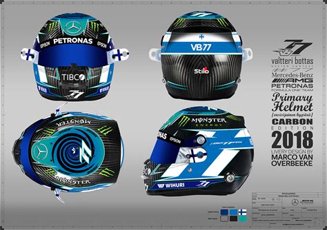 Valtteri Bottas Helmet Design Contest 2018 on Behance