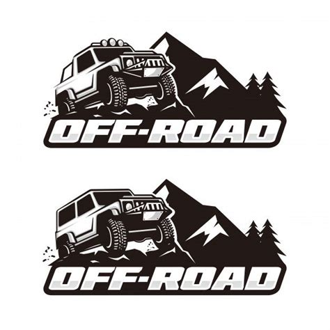 Off road logo template Premium Vector