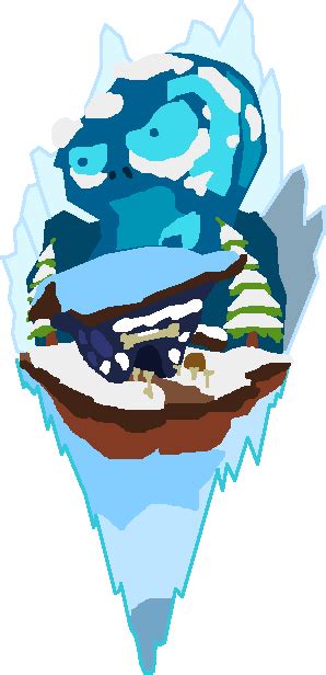 Frostbite Caves Icon Redrawn by PrabowoMuhammad23 on DeviantArt