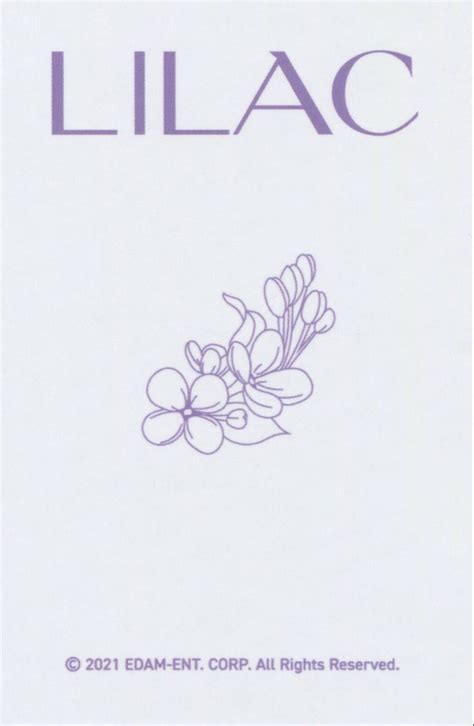 #iu 📚 IU 5th Album LILAC 미공개 포토카드 💽 | 2021 | Pop posters, Lilac, Photocard