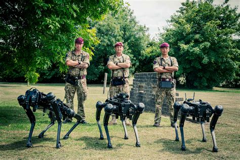 British Army Tests Robotic Dog for Frontline Commands