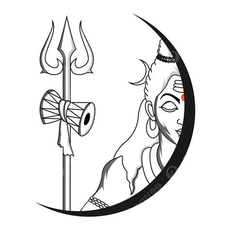 Gambar Desain Vektor Tuan Shiva, Shivrati, Shiva, Tuan PNG dan Vektor dengan Background ...