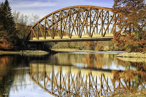 Historic Metal Truss Bridge Photograph by Fran Gallogly - Fine Art America