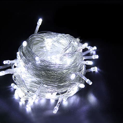 Outdoor Waterproof Led String Light 10M 100led AC110V or AC220V Led Christmas Light With Female ...