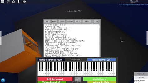 Naruto Song Piano Roblox