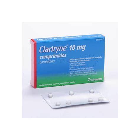 CLARITYNE 10 MG 7 COMPRIMIDOS - Openfarma - ¡ Nos encanta aconsejar