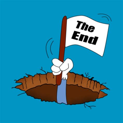 the end-funny shirts - Cartoons - T-Shirt | TeePublic