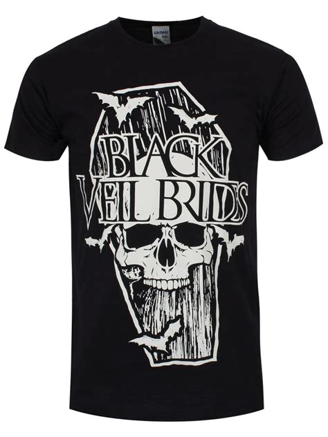 Black Veil Brides Coffin Men's Black T-Shirt - Buy Online at Grindstore.com