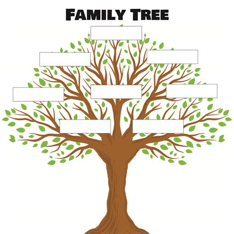 Family Tree Infographic Template