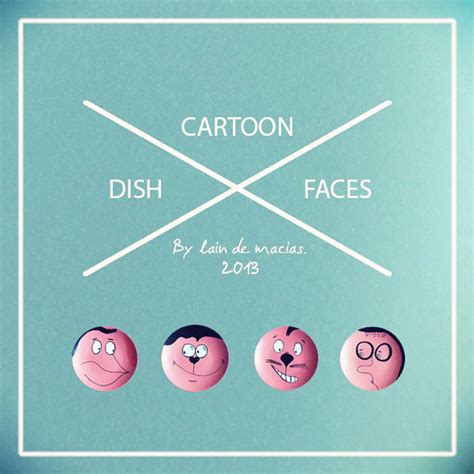 Cartoon Dish Faces on Behance