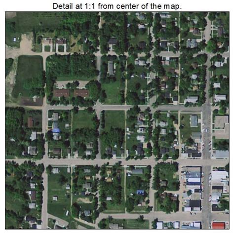 Aerial Photography Map of Hendricks, MN Minnesota