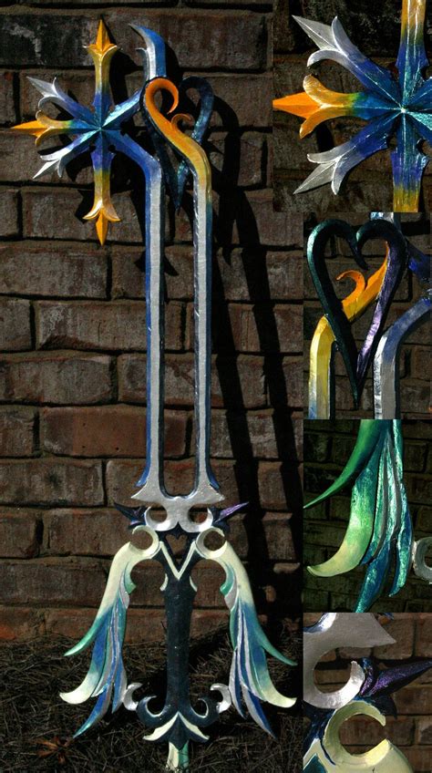 Oathkeeper Keyblade Heart Template, Kingdom Hearts 3, Weapon Concept ...