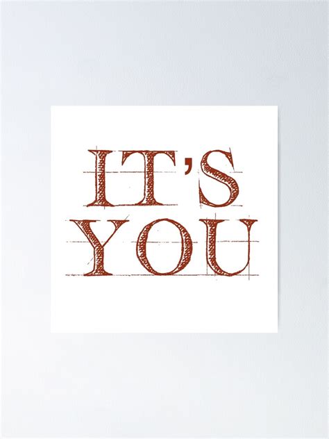 "It’s you - Ali Gatie" Poster by 3bderrahman | Redbubble