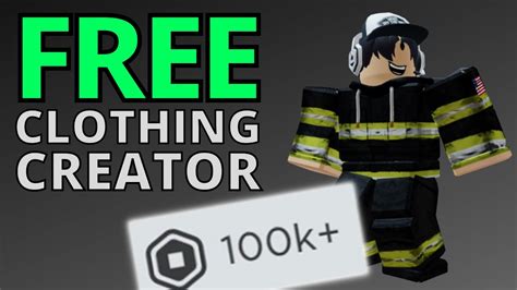 👕👖FREE ROBLOX CLOTHING CREATOR - 0 SKILL REQUIRED - YouTube