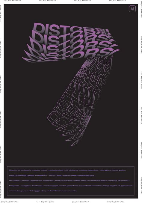 Poster Brutalism Typografi on Behance