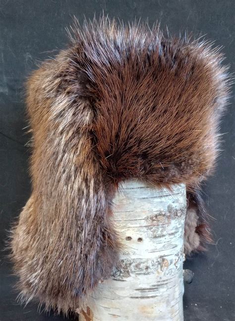 Trooper Style Beaver Fur Hat – Waddell Wildlife Creations and Leather