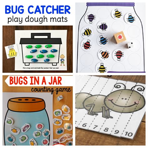 The Activity Mom - Free Preschool Insect Theme Printables and Activities - The Activity Mom