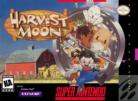 O início da maior colheita dos games em Harvest Moon (SNES) - Nintendo ...