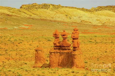 Rock formation in Goblin Valley Photograph by Jeff Swan