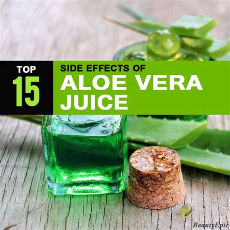 15 Unexpected Side Effects of Aloe Vera Juice To Be Aware Of Aloe Vera ...