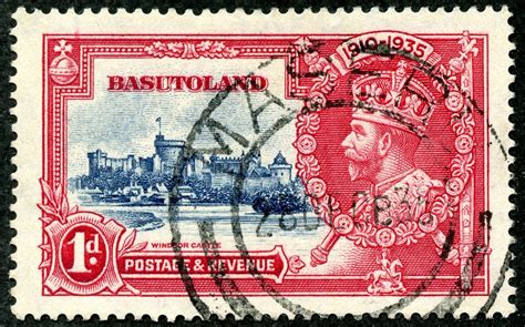 Big Blue 1840-1940: Basutoland - a closer look at the stamps