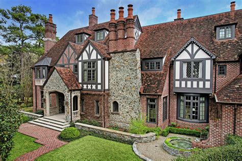 See this stunning $12.5 million Houston Tudor mansion