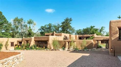 Historic and Renovated Adobe Dwelling in Santa Fe, NM, Asking for $14M