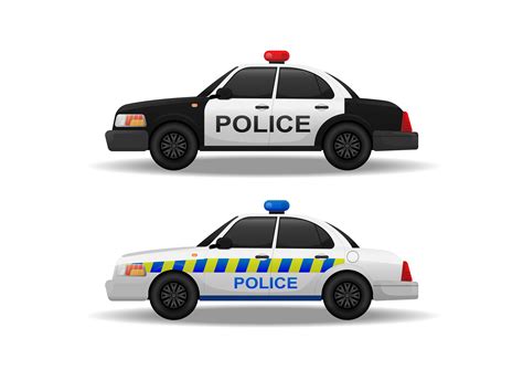 Pixel Art Police Car Vector Illustration Stock Vector - vrogue.co