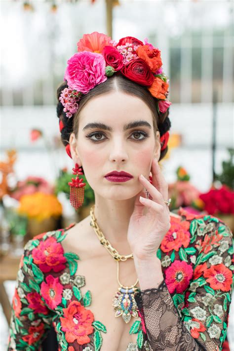 Fern Wedding, Garden Wedding Venue, Floral Wedding, Wedding Bridal, Frida Kahlo Wedding, Frida ...