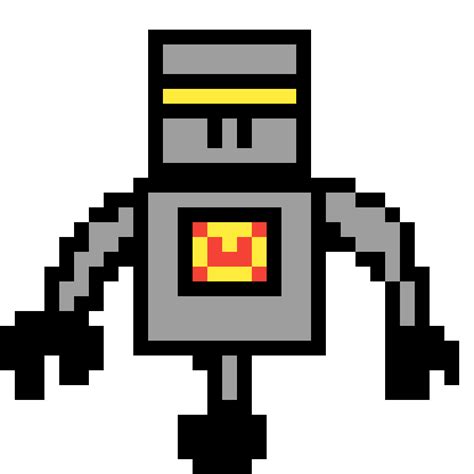 Pixilart - Robot sprite by JaySlept