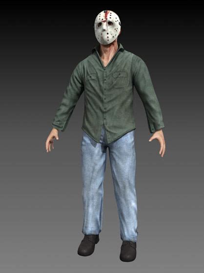 3d jason voorhees friday model