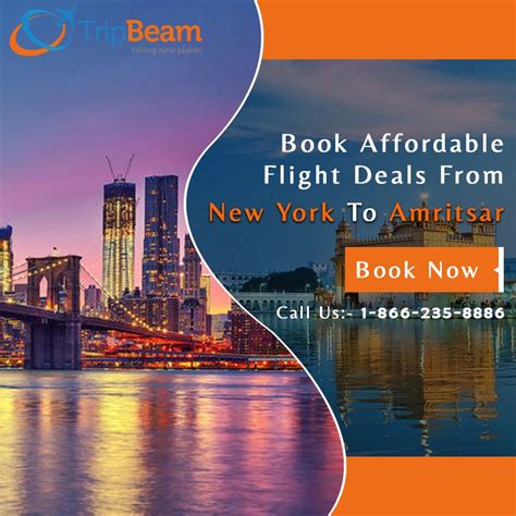 Book Affordable Flight Deals From New York to Amritsar CALL: 1-866-235 ...