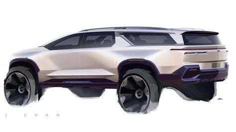 GM Design Sketches Show How Chevy And GMC Could Style New SUVs And ...