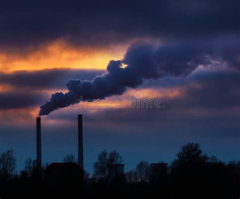 Heavy Smoke from Coal Power Plant Stock Photo - Image of extraction, climate: 29200018