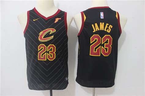 Nike NBA Cleveland Cavaliers #23 LeBron James Youth Jersey 2017 18 New ...