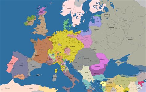 Image - Map of Holy Roman Empire Unification Progress(Novum Aetatum ...