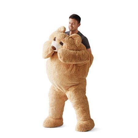 Way To Celebrate Giant Teddy Bear Costume - Walmart.com | Teddy bear costume, Giant teddy bear ...