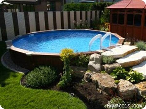 Basic Above Ground Pool Landscaping - In The Swim Pool Blog