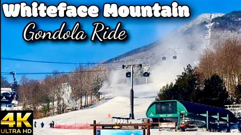 Whiteface Mountain / Cloudsplitter Gondola ride [4K] - YouTube