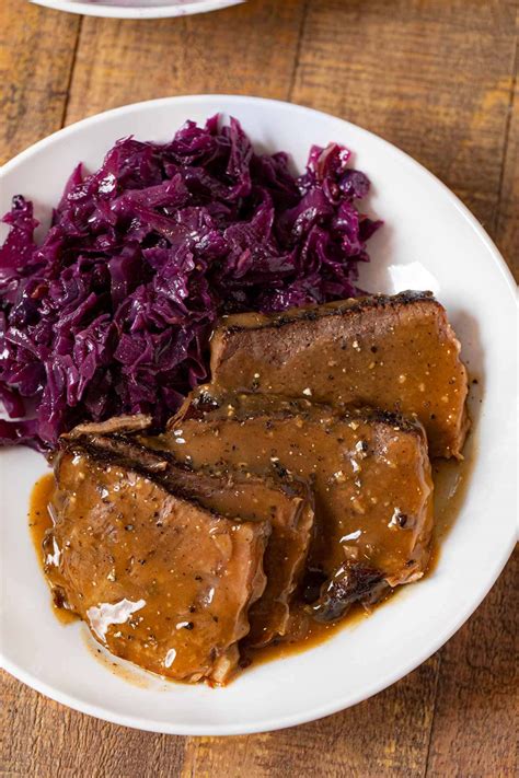 Traditional German Sauerbraten Recipe - Dinner, then Dessert