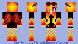 Phoenix Girl Minecraft Skin