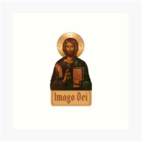 Imago Dei Art Prints | Redbubble